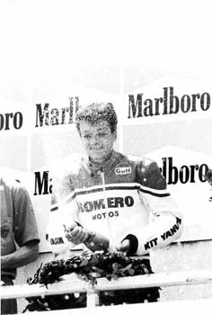 Podium Emili Alzamora